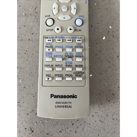 Panasonic UR77EC2406-3  Remote Control For Parts/Repair only - Picture 3 of 6